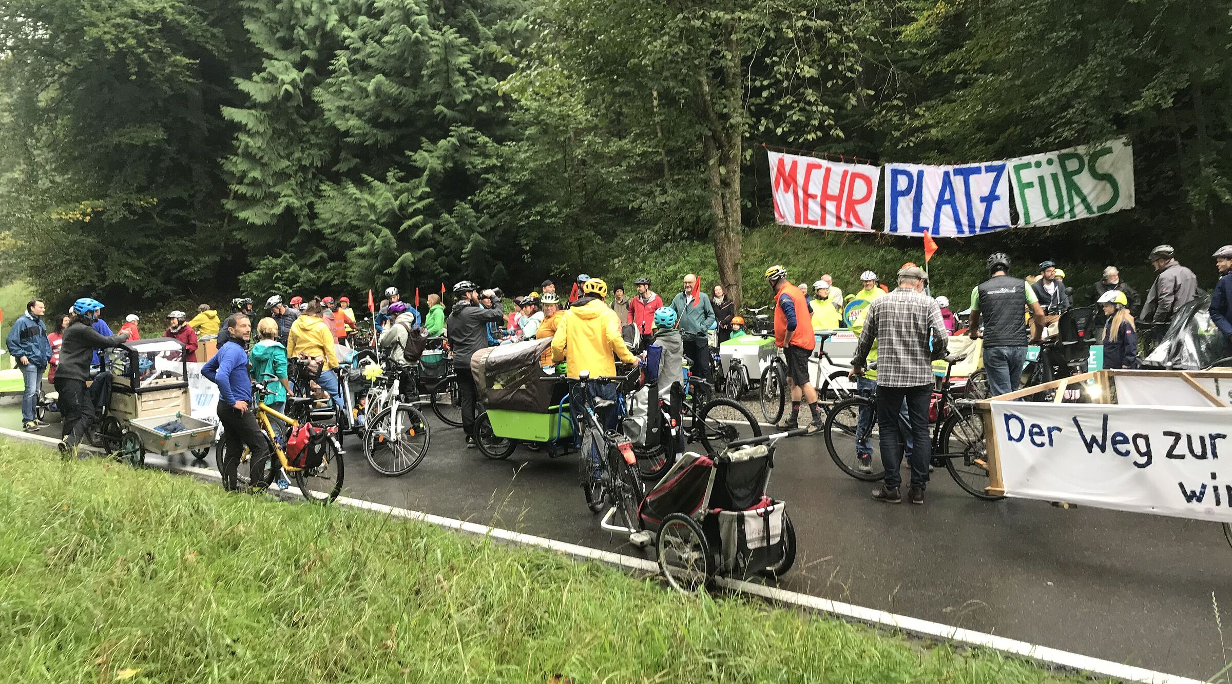 Auch für Lastenräder ist das Lauratal gut geeignet