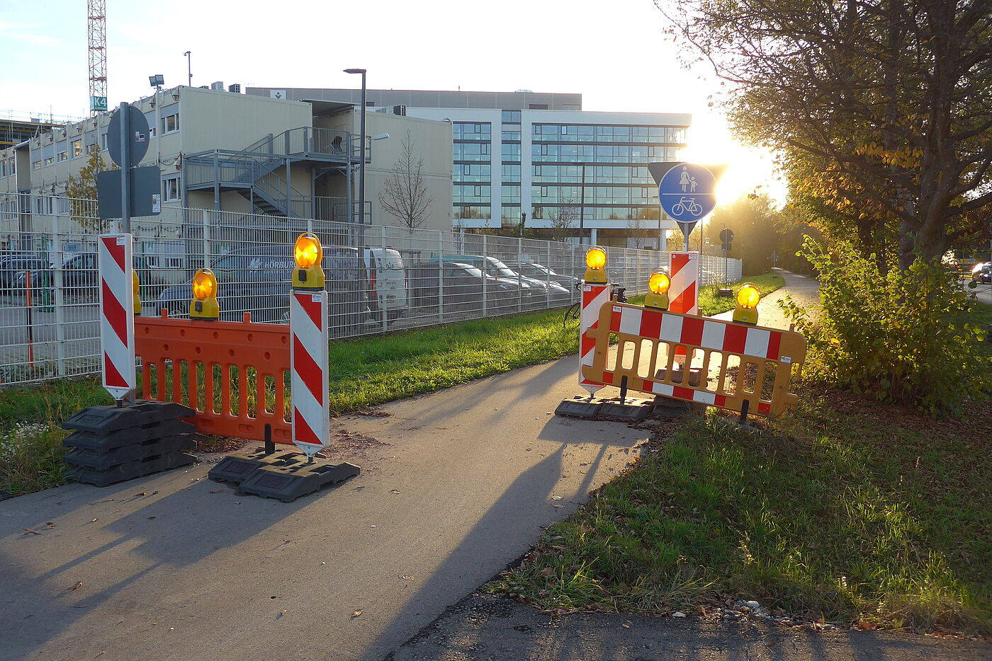 Baustellenausfahrt Ulmer Str. Vetter