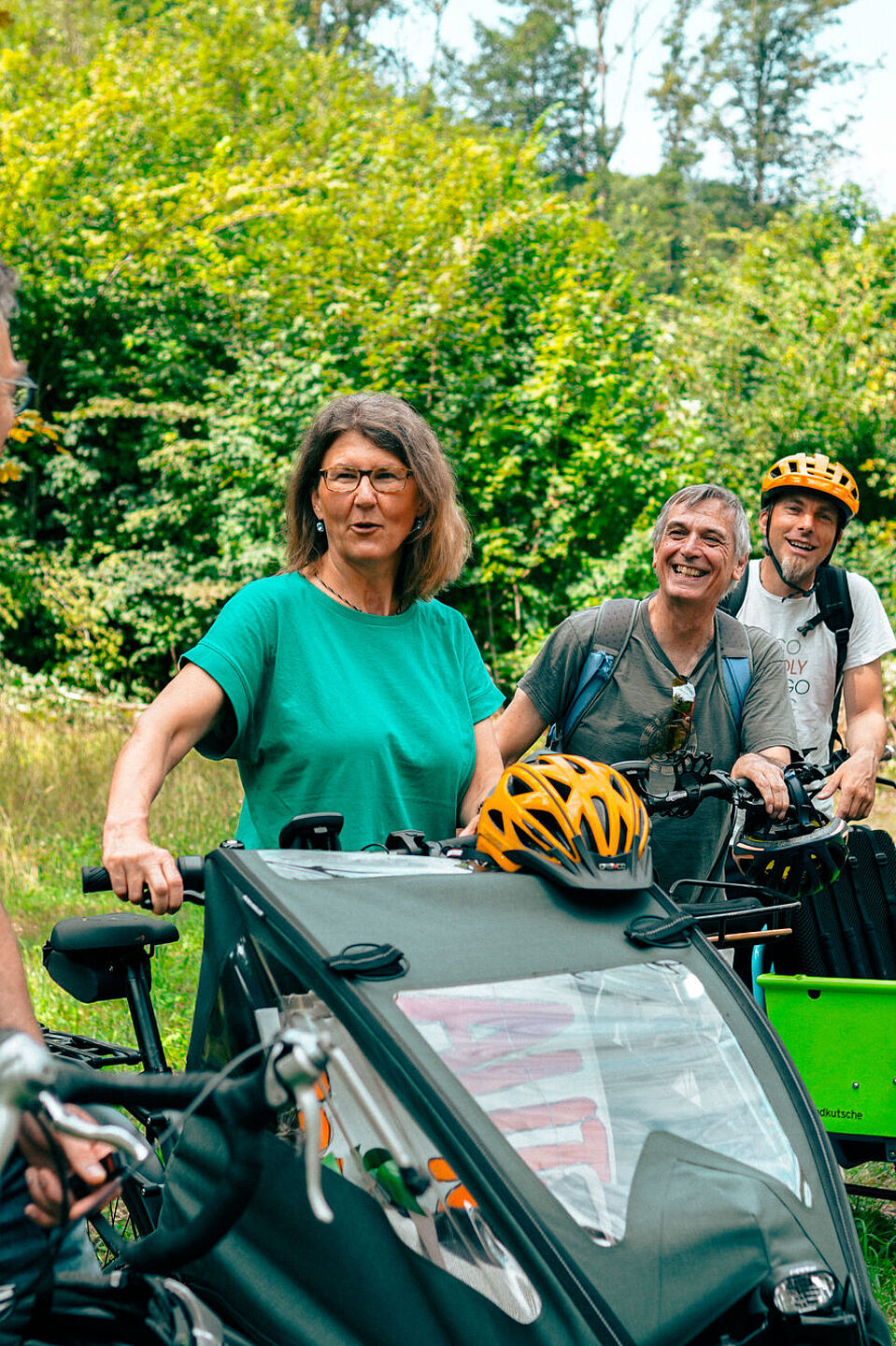 Abstimmung für "Wir machen Mobilitätswende" Initiatoren der Aktion "Autofreies Lauratal"